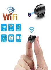 1080P HD Mini WiFi Camera for Home Office Included Sound Detector and Night Vision