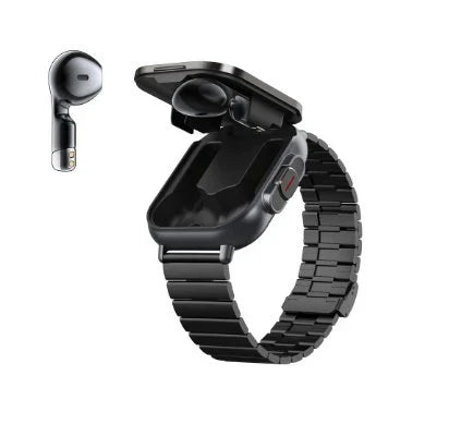 2-in-1 With Headset Smart Watch Bluetooth Call GPS Track
