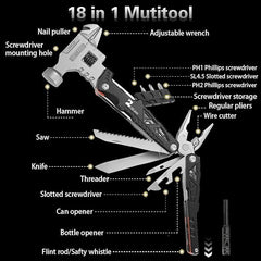 16 in 1 Multitool Professional Stainless Steel Hammer